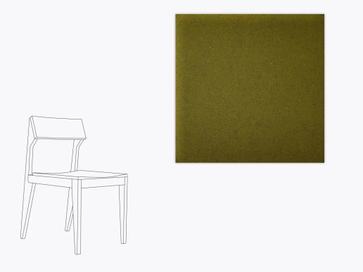 Sitzkissen aus Filz OUT Schulz Chair